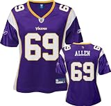 Jared Allen Purple Reebok NFL Replica Minnesota Vikings