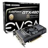 EVGA GeForce GTX 460 SuperClocked, 1024MB GDDR5, PCI-E 2.0, Dual DVI, miniHDMI, SLI Ready Graphics Card (01G-P3-1363-KR)