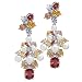 Faux Pearl Vintage CZ Earrings Emitations