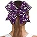 Dangle Sequin Performance Hair Bow Seq Royal
