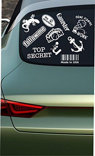 Sticker Decal She Thinks My S10 Is Sexy Sticker Decal white 16x10 cm - 6x4 inch