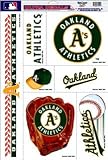 Set of Team Window Clings: Oakland Athletics