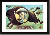 Framed Art Poster 20x30, Buffalo Bill: Je Viens