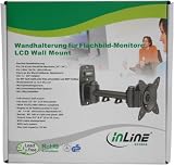 InLine 23106A Wandhalterung bis 61 cm (24 Zoll) für TFT