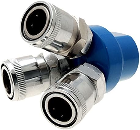 3-way Pass Quick Connect Coupling Hose Coupler for Pneumatic