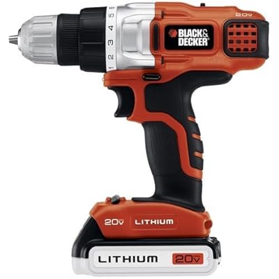 Black & Decker LDX220SB 20-Volt MAX Lithium-Ion Drill/Driver