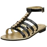 Beverly Feldman Milkshake Jeweled Gladiator Sandals