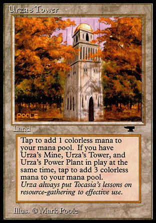 Magic: the Gathering - Urza's Tower (Forest) - Antiquities