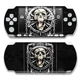 Tortured Skull Design Decorative Protector Skin Decal Sticker for Sony PSP 3000