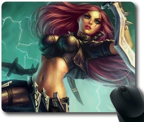Katarina - League Of Legends Mouse Pad, Customized Rectangle Mousepad Diy By Bestsellcase