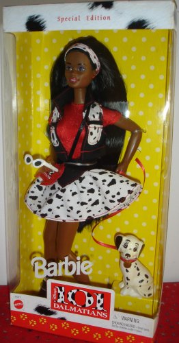 Barbie Walt Disney 101 Dalmatians Black African NIB NEW