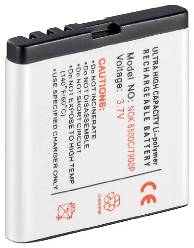 Wentronic Ersatzakku f&uuml;r Nokia 6500/7900 (600 mAh) Preisvergleich