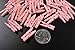 Tiny Spring Action Soft Pink Painted Wood Clothespins- For Favors, Crafts, and More - Total of 96 (2 Packages of 48)