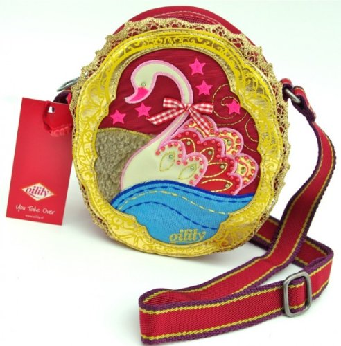 OILILY Schultertasche Bag ESSENTIAL SHOULDERBAG S d.red