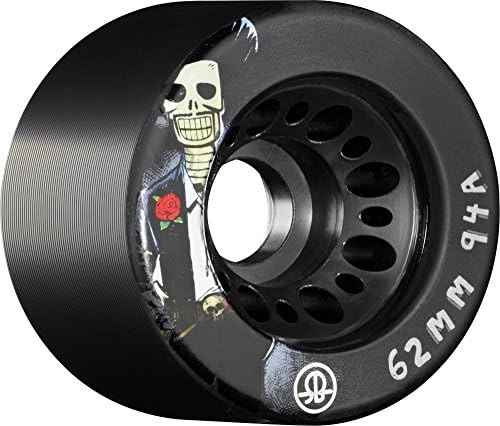 Rollerbones Day of the Dead Speed/Derby Wheels with a Nylon Core (Set of 4)