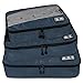 ECOSUSI Travel Packing Cube (Small-Large 3 Piece) for Carry-on Travel Accessories, Suitcase and Backpacking (Single Compartment)