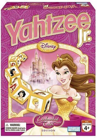 Yahtzee Jr. Enchanted Tales Disney Princess Edition