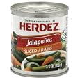 Herdez Sliced Jalapeno Peppers, 7-Ounce Cans (Pack of 24)