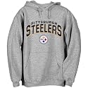 Reebok Pittsburgh Steelers Ash Goal Line Hoody Sweatshirt