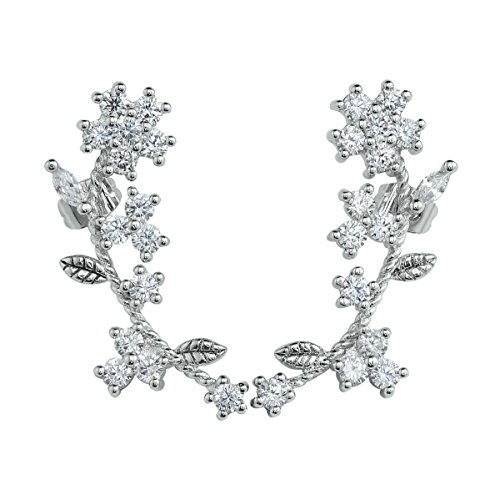 Ismell Simple Design Green Diamond Earrings Rhinestone Stud Earrings