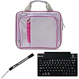 Pink Travel Smart Carrying Case with Optional Adjustable Shoulder Strap For ....