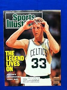 1988 Sports Illustrated Mar 21 Larry Bird - the Legend Lives On Boston Celtics Near-Mint