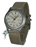 Seiko 5 Auto Military Sand Beige With Nylon Strap SNKH65K1
