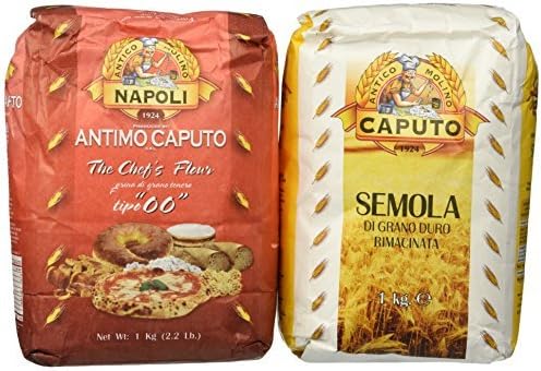 Molino Antimo Caputo '00' Flour + Semola Flour (1+1 bags) by Molino Antimo Caputo Napoli