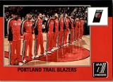 2010 / 2011 Donruss # 285 Portland Trail Blazers Team Checklist Card- In Protective Screwdown Case!