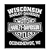 Harley-Davidson Men's T-Shirt, Hand Made Willie G Skull Distressed 30294030 (L)