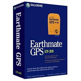 DeLorme Earthmate GPS LT-20 with Street Atlas 2007 USA/Canada