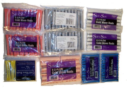 Perm Rods Lot of 10 Assorted Size Packs