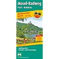 Radwanderkarte Leporello Mosel-Radweg, Perl - Koblenz. Mit Ausflugszielen, Einkehr- und Freizeittipps, wetterfest, rei�fest, abwischbar, GPS-genau: ... reissfest, wetterfest, recycelbar, GPS-genau