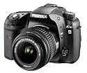 Pentax K10D SLR-Digitalkamera (10 Megapixel, 3D-Bildstabilisierung) schwarz mit 18-55 / DGB-2 und 2tem Akku