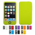 GREEN Apple iPod Touch 3 3G 3rd Generation 16GB 32GB 64GB CANDY Silicone Case Skin Cover+ Free Screen Protector (Many Colors Available)