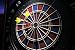 Wallmonkeys Peel and Stick Wall Decals - Dart Board with Three Darts - Removable Graphic