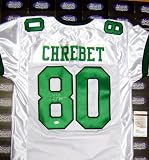 Wayne Chrebet Autographed/Hand Signed Jersey (New York Jets, White) JSA
