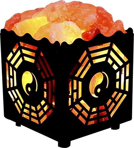 Himalayan Natural Ionic Air Purifier Rock Crystal Salt Lamp Night Light Tower ;JM#54574-4565467/341136999