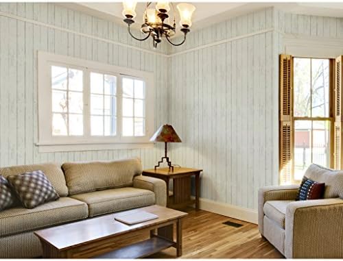 TGSIK Olivia Series Wallpaper Non-Woven textured Wallcoverings Modern Luxury Striped European Elegant Decorative Wall Paper Rolls for living room, bedroom wall, 20.86 by 393.7 inches Gray and White Color