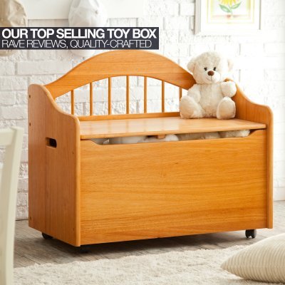 KidKraft Limited Edition Toy Chest White - KD018-1