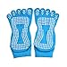 Pack of 2 Pairs Non-slip Traction Grip Yoga Toe Socks