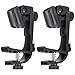 Blueseason Adjustable Drum Microphone Clips Rim Snare Mount Clamp Holder Gear Studio 2Pcs