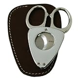 Credo Synchro Polished Stainless Steel Cigar Cutter
