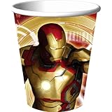 Iron Man 3 9oz Paper Cups (8ct)