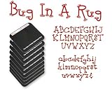51y2TTC4nNL. SL160  Sizzix Sizzlits Bug In A Rug Alphabet Die Set, 1 Inch Upper/Lower