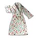 Sweet n Sassy - Girls Fleece Robe, Ivory, Multi - Runs Small