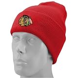 Reebok Chicago Blackhawks Red Watch Knit Beanie