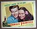 Search : DG16 Jungle Princess DOROTHY LAMOUR/MILLAND Lobby Card.  Heres a terrific PORTRAIT lobby card from the first re-release of THE JUNGLE PRINCESS featuring a great image of DOROTHY LAMOUR and RAY MILLAND.    Lobby card is in very good PLUS  condition. A few pinholes, no stains, two one-half inch edge tears on the left border repaired on back with acid free tape, brown paper masking tape on back.