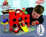 Hasbro - Playskool - 922751480 - Jeu éducatif premier âge - Garage Mini Ptimou - Caserne de Pompiers