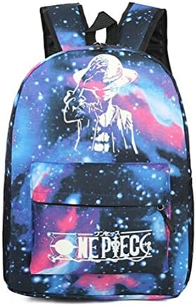 SymPro Cute Unisex Casual Luminous Backpack School Laptop Book Bag (One Piece)